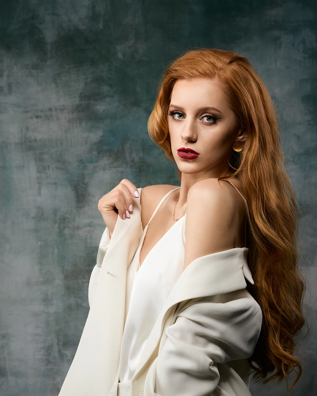 Kate Abstract Brown Texture/Abstract Gray Mixed Green Collapsible Backdrop Photography 5X6.5ft(1.5x2m) - Image 9