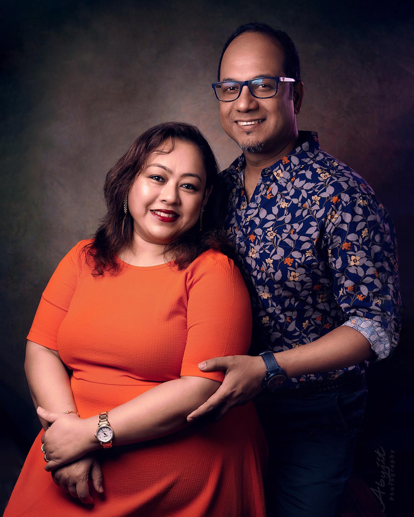 Kate Blue Newborn Texture/ Brown Old Master Collapsible Backdrop Photography 5X6.5ft(1.5x2m) - Image 4