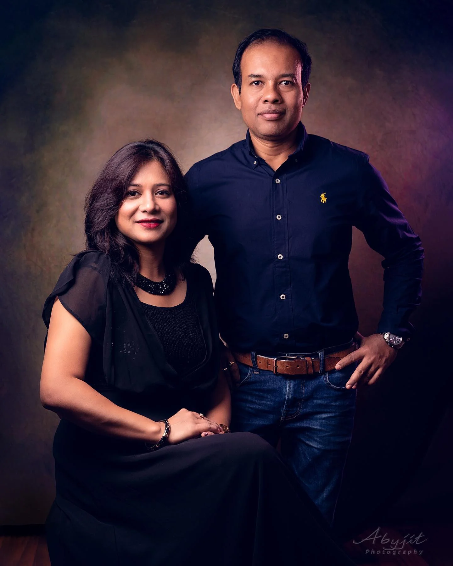 Kate Blue Newborn Texture/ Brown Old Master Collapsible Backdrop Photography 5X6.5ft(1.5x2m) - Image 7