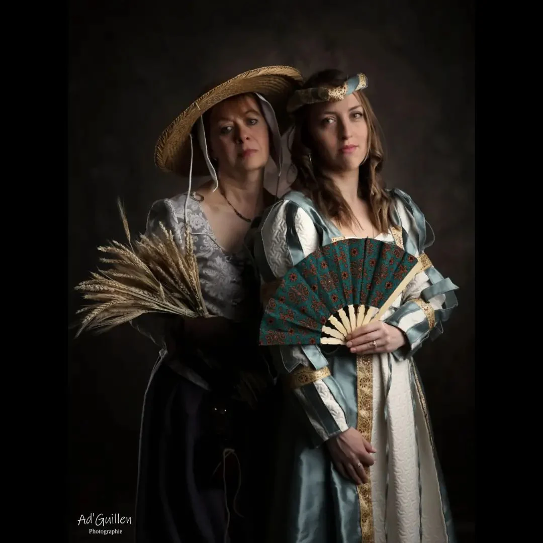 Kate Brown Oil Painting/Blue Texture Collapsible Backdrop Photography 5X6.5ft(1.5x2m) - Image 12