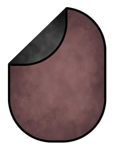 Kate Dark Chocolate Brown Abstract Texture/Dark Gray Black Texture Collapsible Backdrop Photography 5X6.5ft(1.5x2m) - Image 4