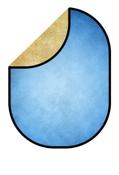 Kate Earth Brown Mixed with a Little Green/Light Blue Texture Collapsible Backdrop Photography 5X6.5ft(1.5x2m) - Image 3